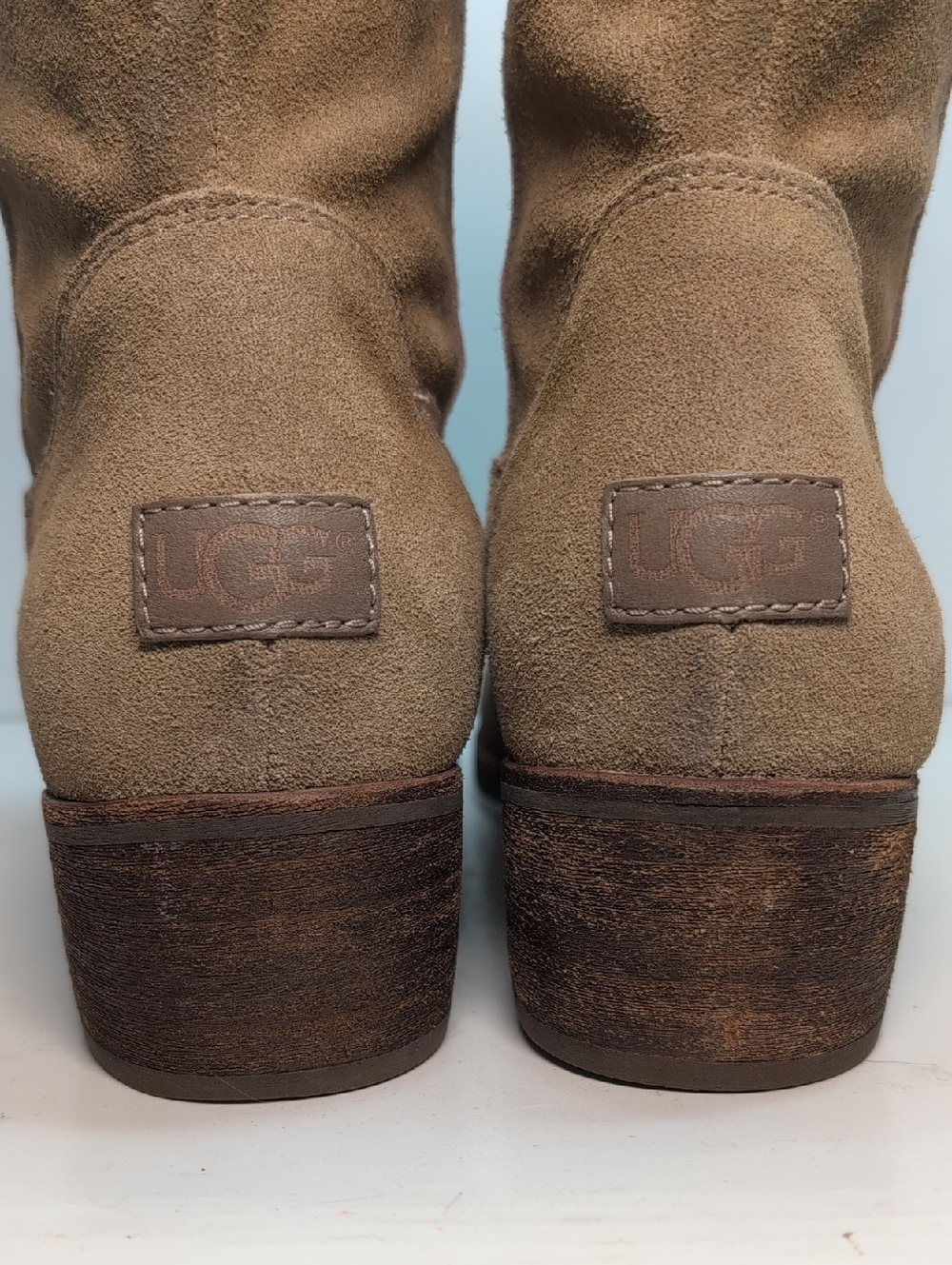 UGG Rioni western inspired mid calf suede boots women's size 9 EU 40 - Picture 5 of 14